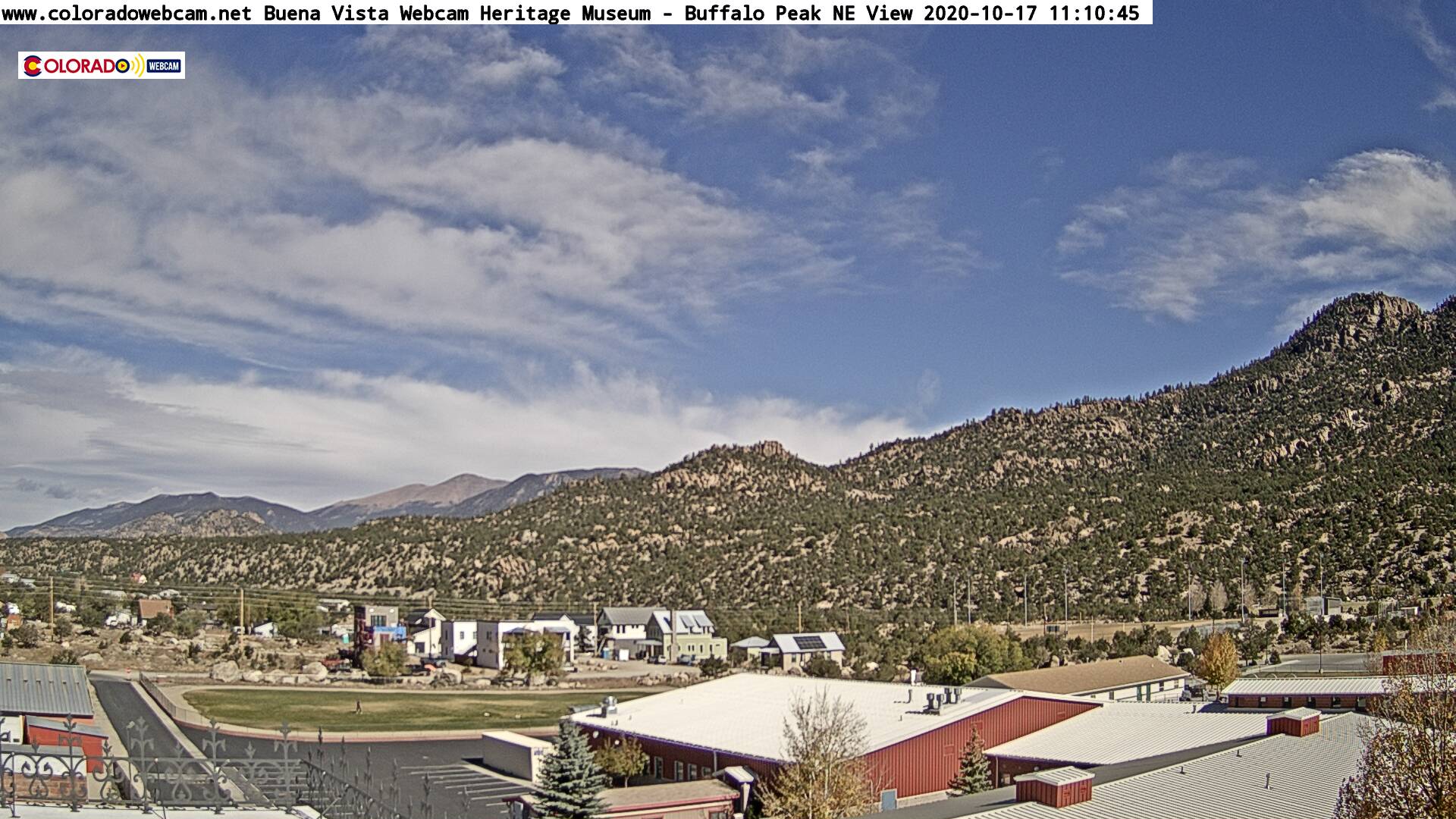 Buena Vista cam Heritage Museum Buffalo Peak NE View Colorado cam